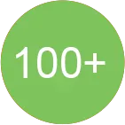 100+